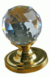 Swarovski Crystal Mortice Door Knob - 50mm